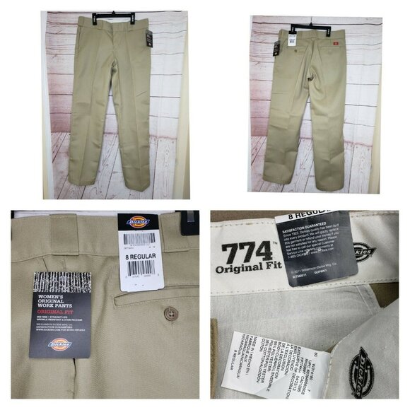 Dickies FP774 Women’s Original Fit 774® Work/Casual Pants – Size 8 Regular - Picture 3 of 12